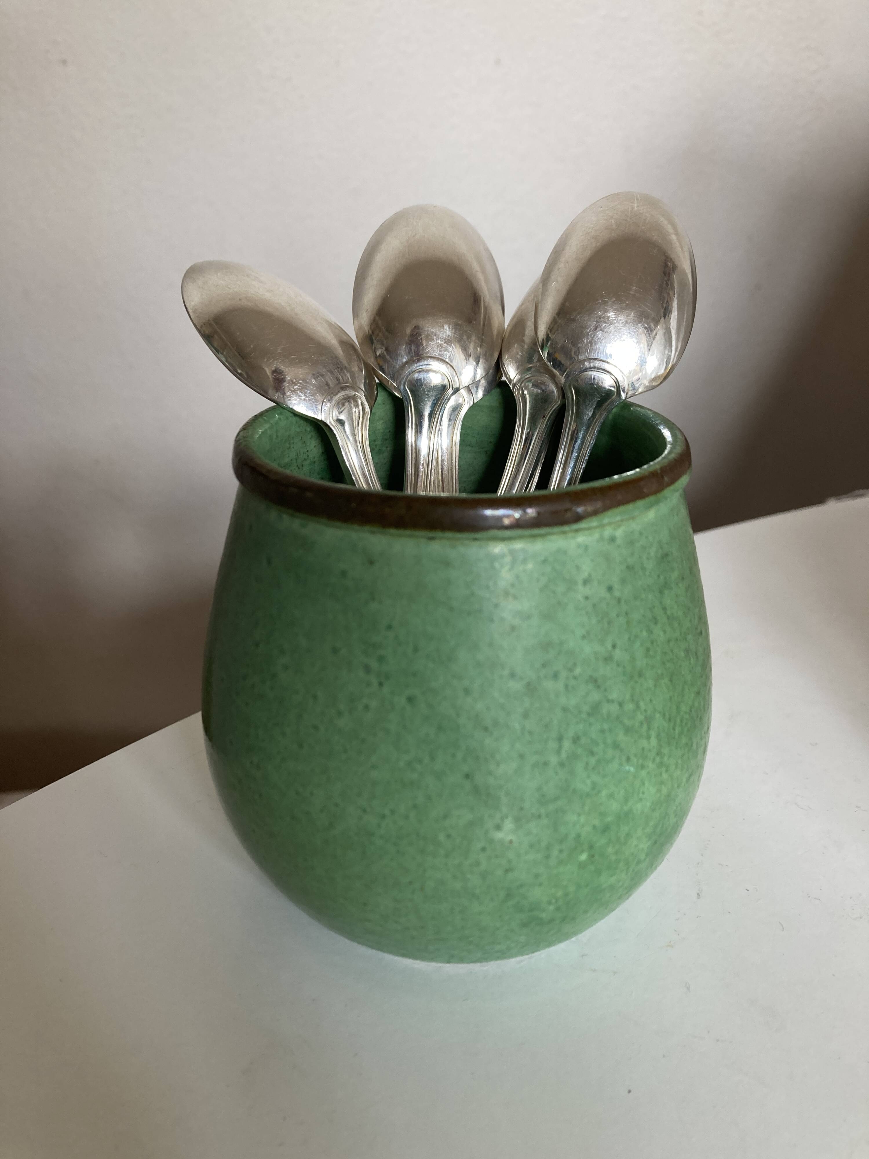 Modernist silver-plated cutlery 6 + 6 + 6