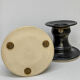 Pair of candlesticks Sedgefield Pottery Studio English pottery