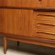Enfilade haute scandinave édition Samcom en teck, 1960