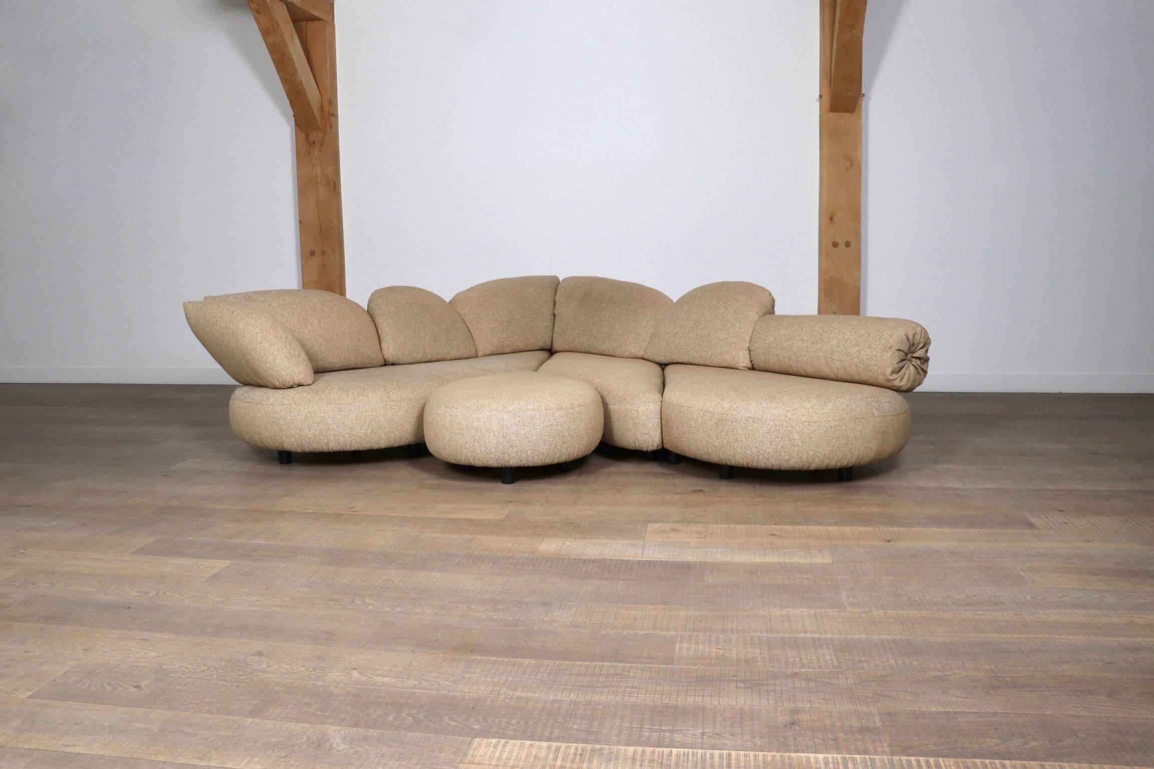 Sculptural Corner Sofa By Wiener Werkstätte, Austria 1970s