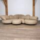 Sculptural Corner Sofa By Wiener Werkstätte, Austria 1970s
