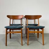 Vintage dining chairs Farstrup teak