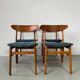 Vintage dining chairs Farstrup teak