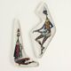 Pair of free-form dishes from Sesto di Fiamma, Italy, 1950s
