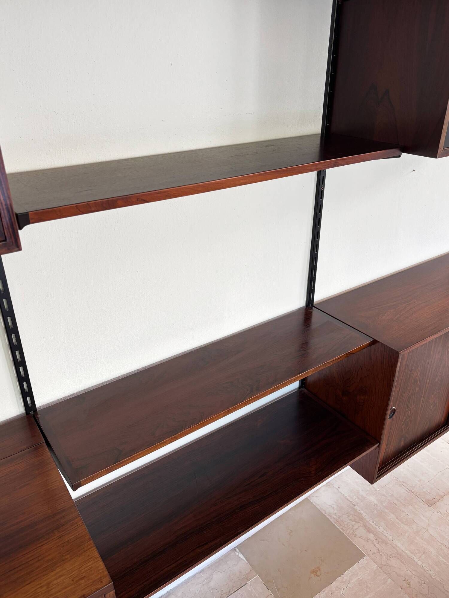 Kai Kristiansen Scandinavian shelving system, Denmark 1960s