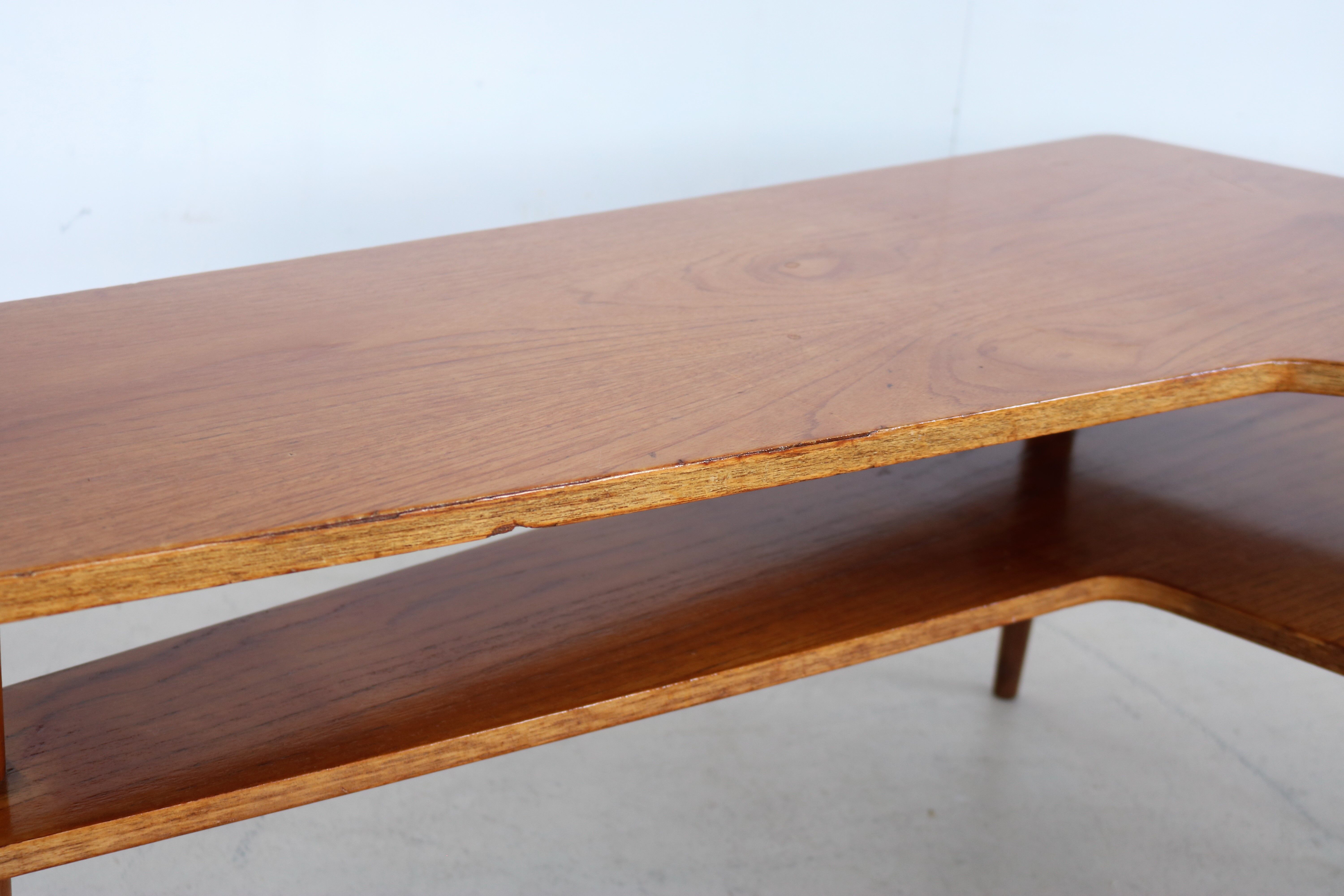 Vintage coffee table "boomerang"