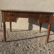 Bureau en chêne massif époque Art Déco