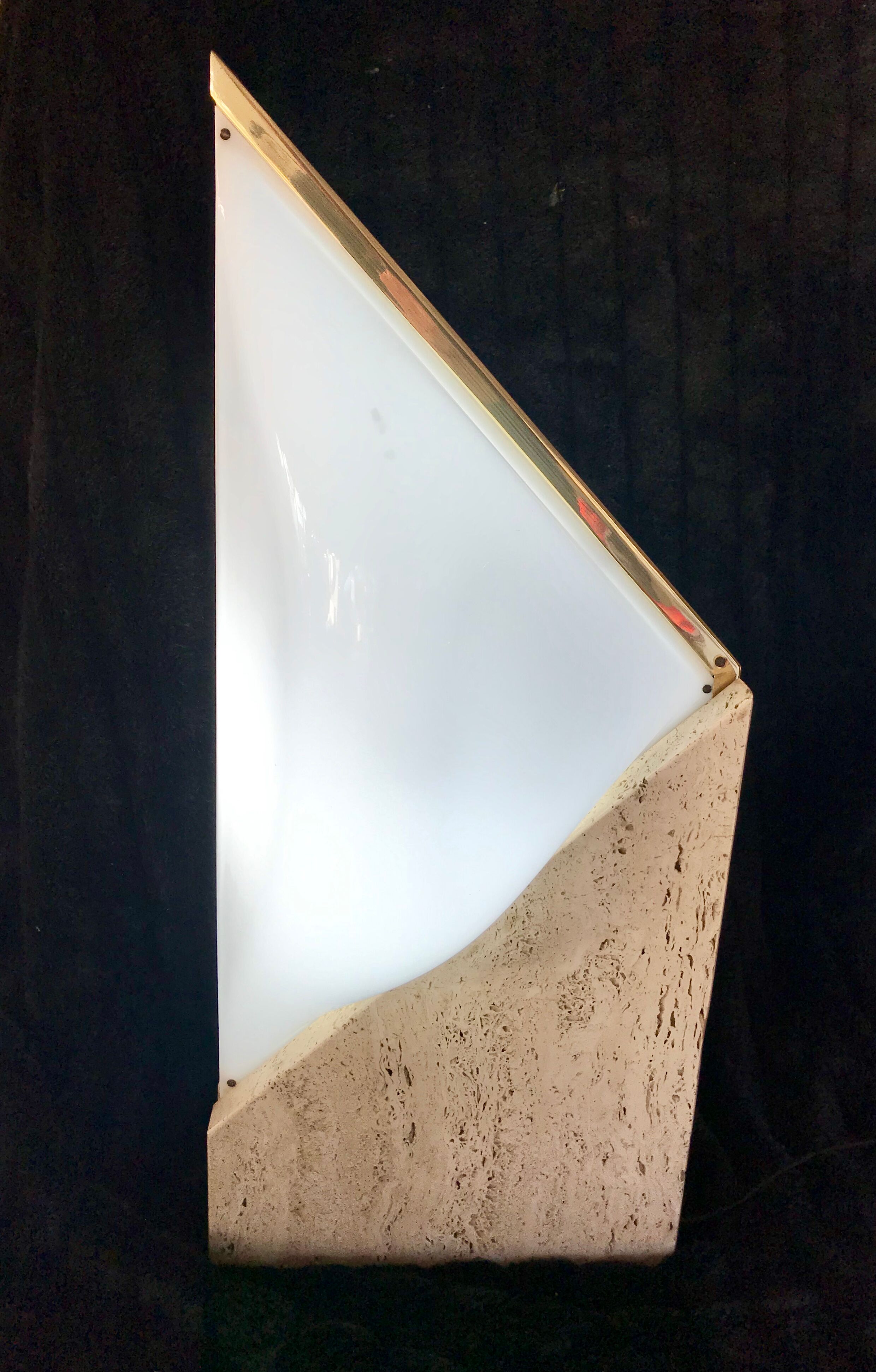 Harvey Guzzini design modernist table lamp