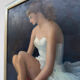 Tableau huile toile danseuse Joan MAYOR