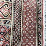 Tapis turc très fin en soie hereke fait main 61x90 cm