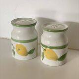 LBP salt and pepper shakers with lemons