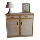 Commode en rotin