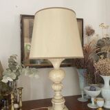 Marble baluster lamp base 44.5cm