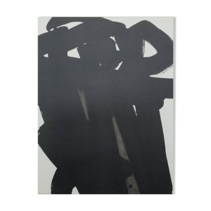 pierre soulages : gouache,