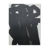 Pierre soulages: gouache, 1966 - lithograph