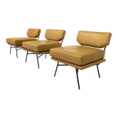 Ensemble de 3 fauteuils 'Elettra' de Stdio BBPR pour Arflex