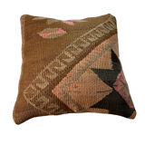 Housse de coussin kilim turc vintage 40 x 40 cm