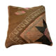 Housse de coussin kilim turc vintage 40 x 40 cm