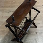Porte revues vintage en bois - années 50-60