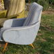 Paire de fauteuils vintage, design italien