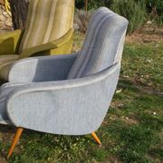 Paire de fauteuils vintage, design italien