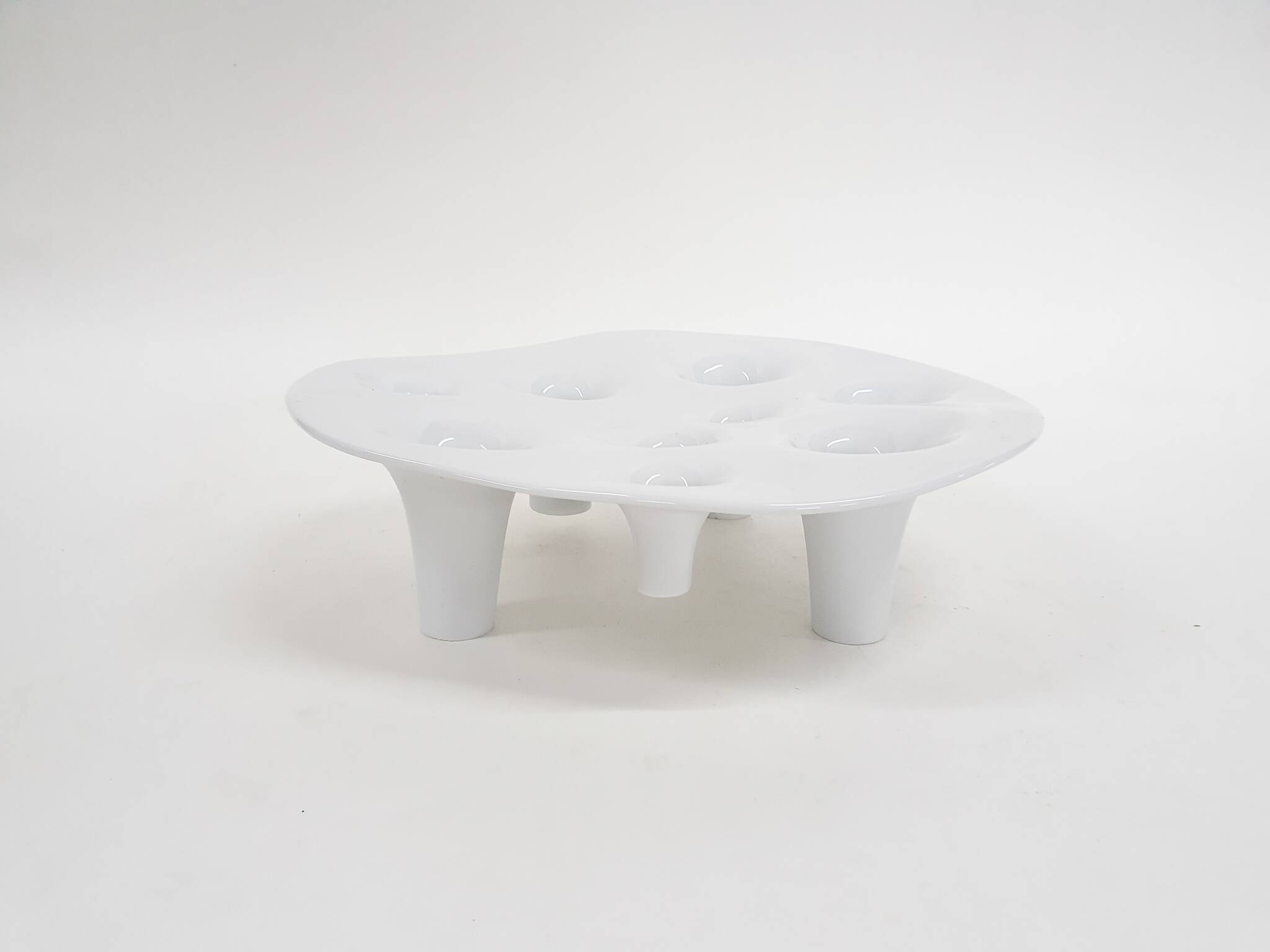 Fruit and Fire candle holder and fruit bowl by Willem Noyons, The Netherlan