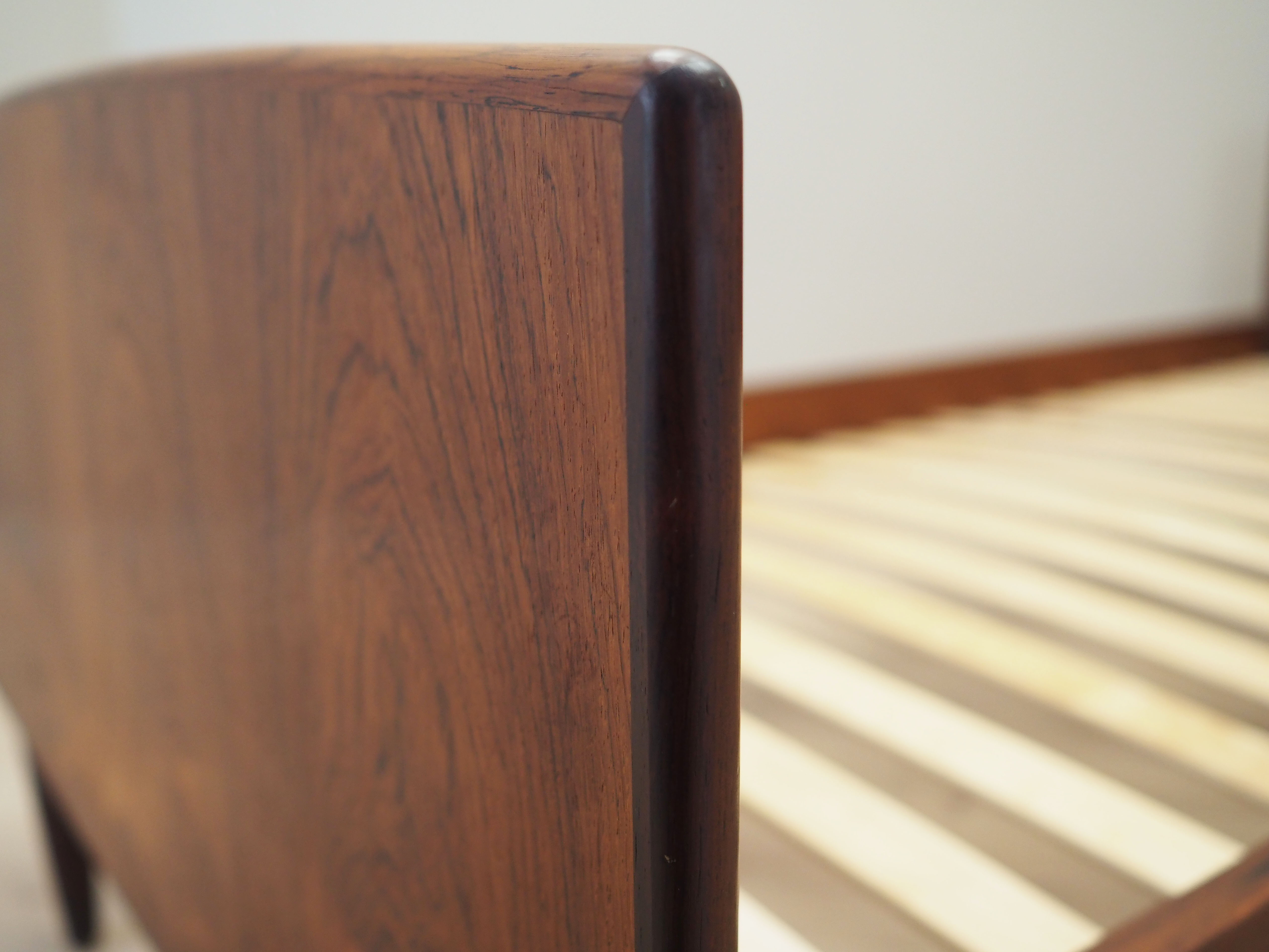 Rosewood bed, Danish design, 1970s, production: Denmark