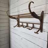 Ancien porte manteau en bois courbé