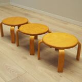 Set of three plant stands, Danish design, 1970s, production: Denmark