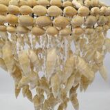 Suspension vintage cowries shells