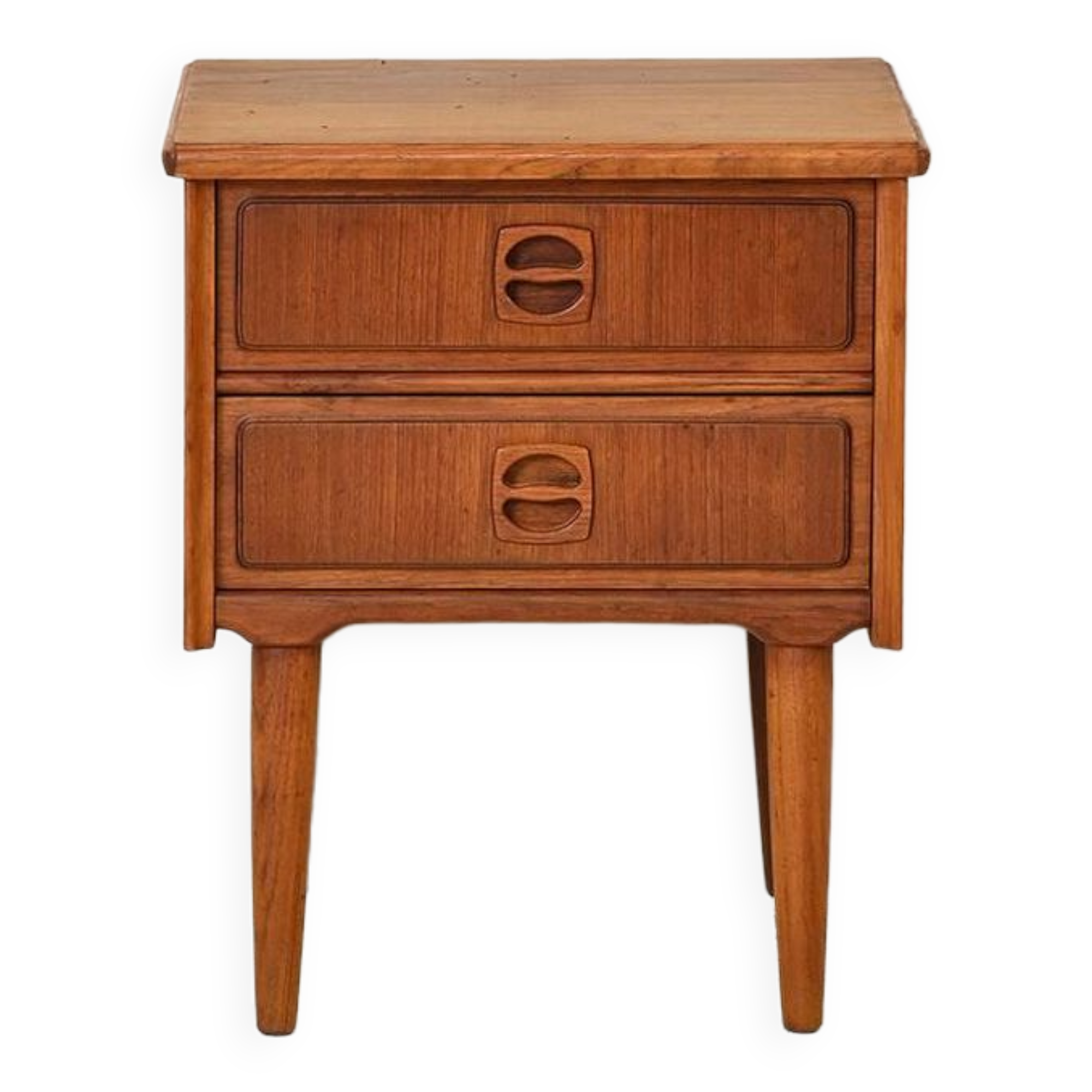 Danish nightstand with drawers