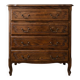 Louis XV chest of drawers in wood with 4 drawers