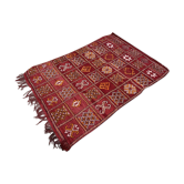 Handmade Moroccan wool rug 160x108cm