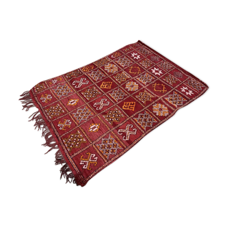 Handmade Moroccan wool rug 160x108cm
