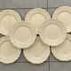 Set of 8 plates ivory Digoin Sarreguemines