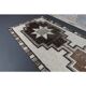 Tapis couloir en laine Oushak turc vintage des années 1970, 97x323.