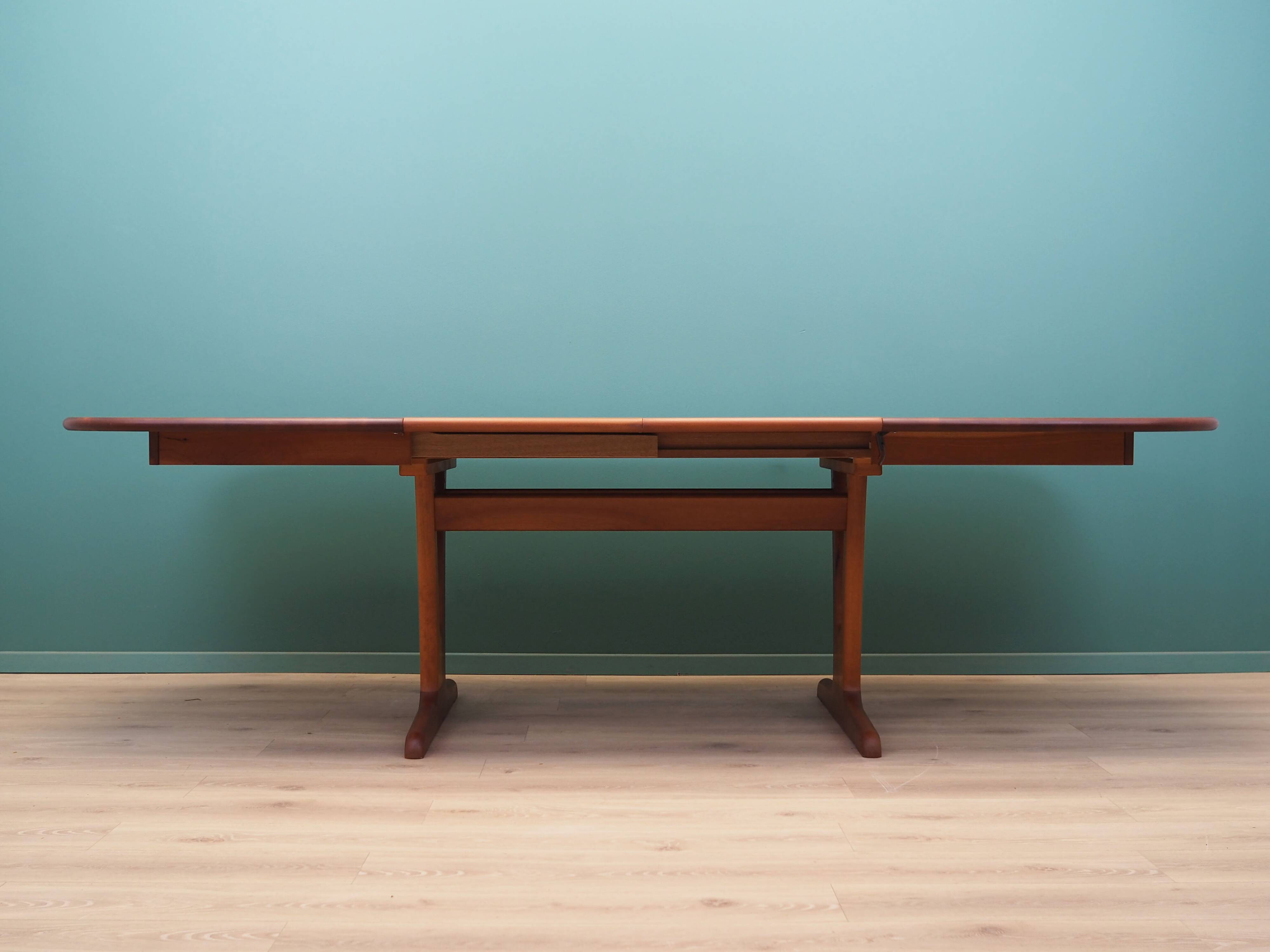 Cherry table, Danish design, 1970s, production: Denmark