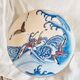 Chinese polychrome porcelain plate, 20th century