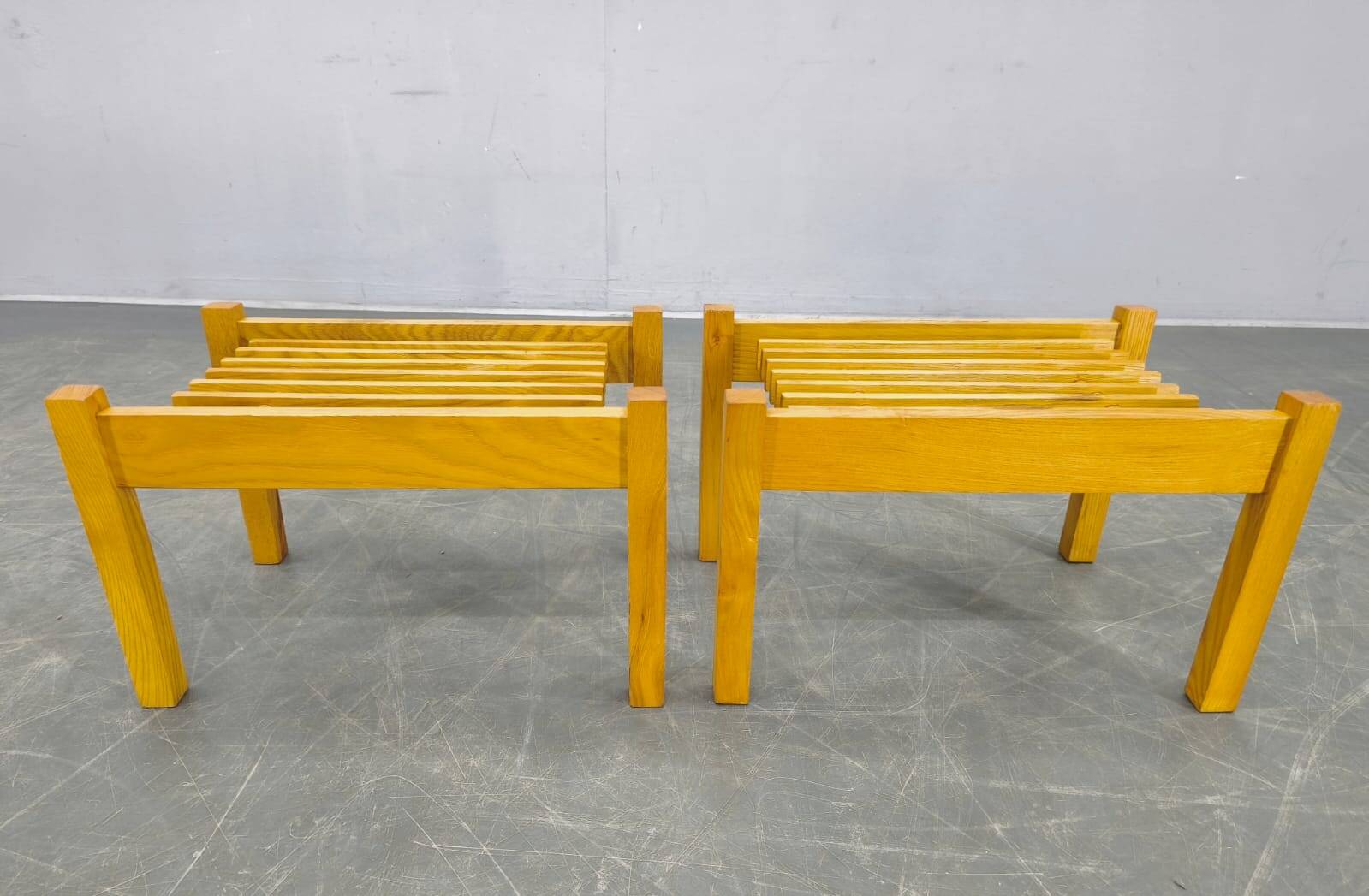 Set of three flower stands, 1970s