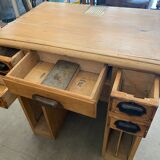 Vintage store checkout counter