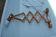 Applique murale extensible ikea/lampe en bois modèle sax 1985-90