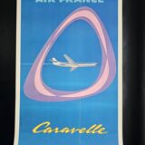 Air france poster - caravelle - jen colin