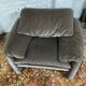 Maralunga armchair and Ottoman by Vico Magistretti 70s