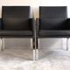 Superb pair of KFF "Texas" armchairs by Karl Friedrich Förster.