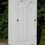 Ancienne armoire parisienne - Vestiaire style art déco industriel