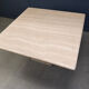 Vintage travertine dining table, 1970s