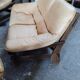 Brazilian living room sofa 2 armchairs Ep 1960 leather