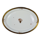 Royal Copenhagen porcelain dish circa 1920-1935 48x36 cm SB2