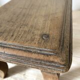 Low old stool 4 legs