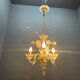 Venetian Murano Glass Chandelier 3 Lights 1960’s 